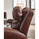  Signature Design by Ashley Next Move Power Reclining Leather Match Sofa PCU1210215 IMAGE 4