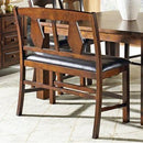 Steve Silver Furniture Lakewood Counter Height Bench LK500CCB IMAGE 1