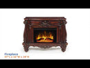 Acme Furniture Versailles AC01315 Fireplace EXTERNAL_VIDEO 1