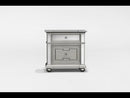 Furniture of America Salamanca 2-Drawer Nightstand CM7673N EXTERNAL_VIDEO 1